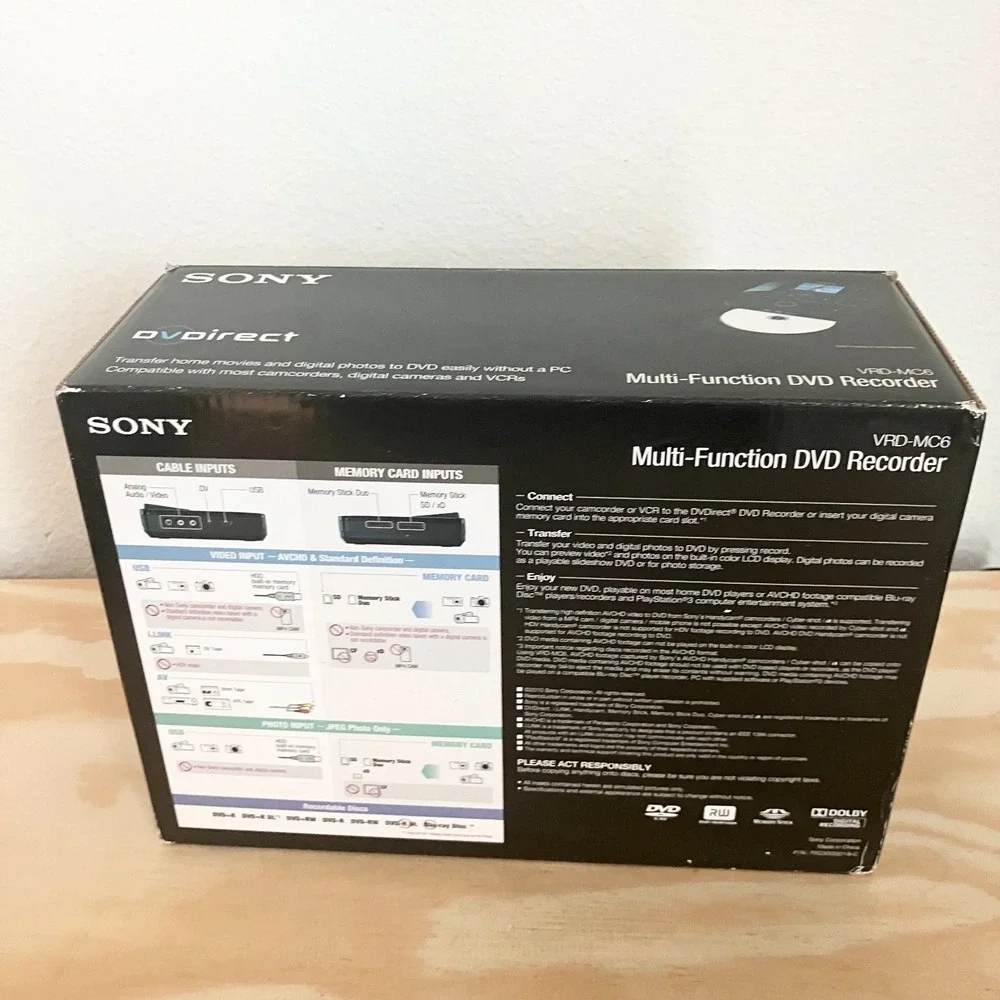 Sony dvdirect multifunction